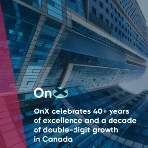 OnX celebrates 40+ years of excellence and a decade of double-digit growth in Canada